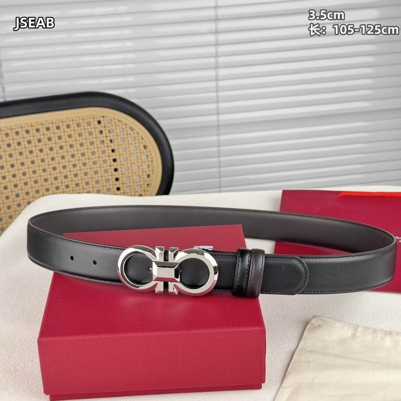Ferragamo belt 35mmX105-125cm 8L181